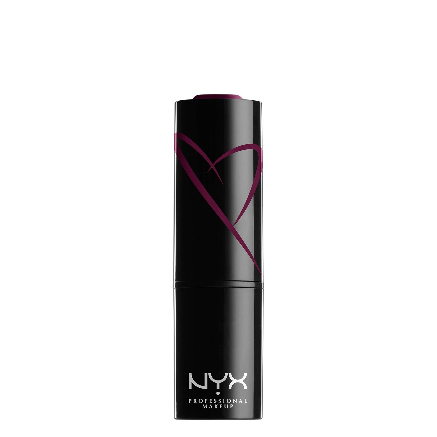 NYX PROFESSIONAL MAKEUP Shout Loud Satin Lipstick, Infused With Shea Butter - Into The Night (Deep Grape)