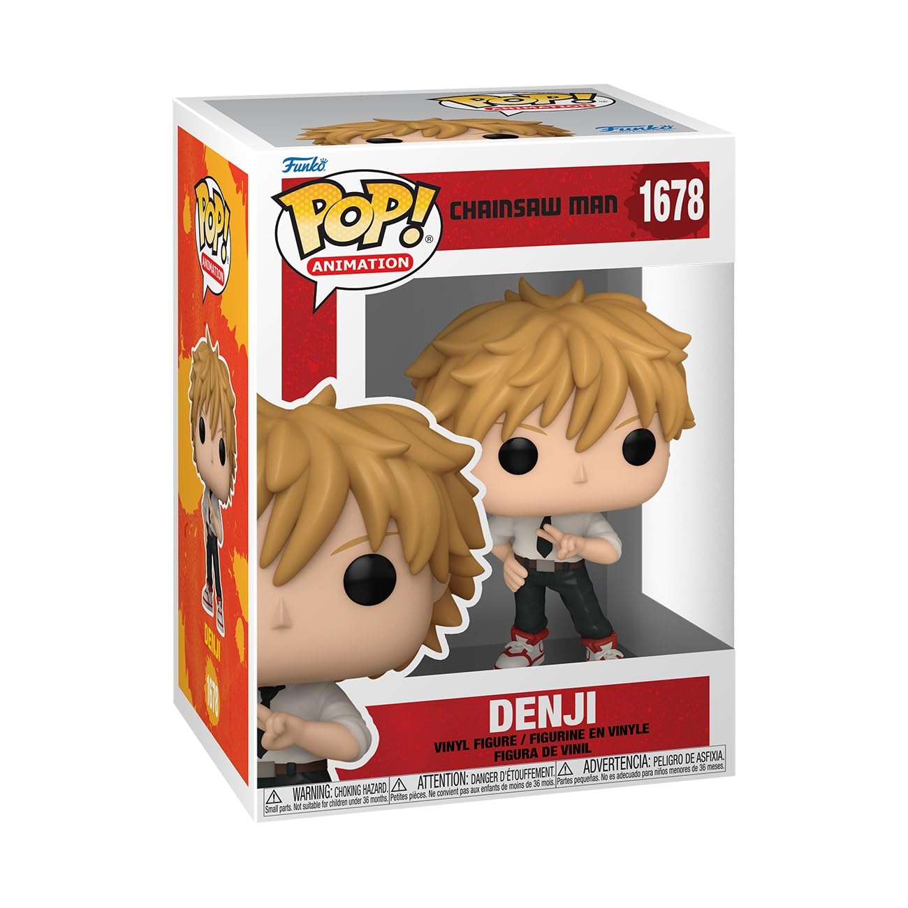 Funko POP! Animation: CSM - Denji - Chainsaw Man - Collectable Vinyl Figure - Gift Idea - Official Merchandise - for Kids & Adults - Anime Fans…