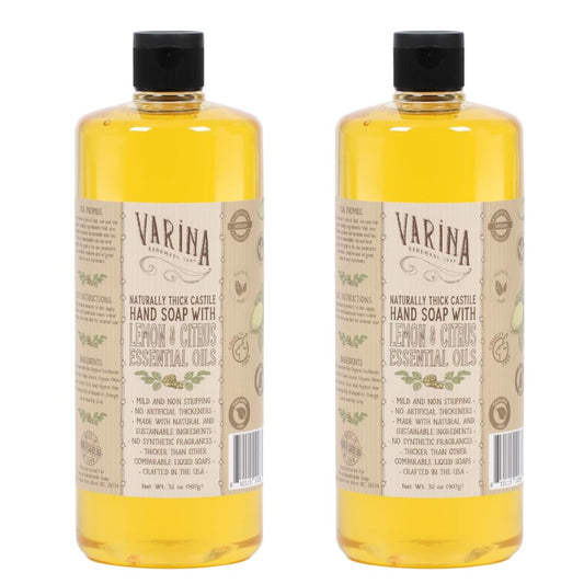 Varina Liquid Soap - Liquid Organic Castile Soap Citrus - 32oz Beauty & Personal Care Varina