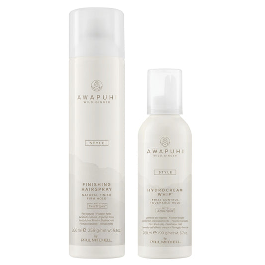 Awapuhi Wild Ginger by Paul Mitchell Style Gift Set, Mousse + Hairspray, For Styling All Hair Types