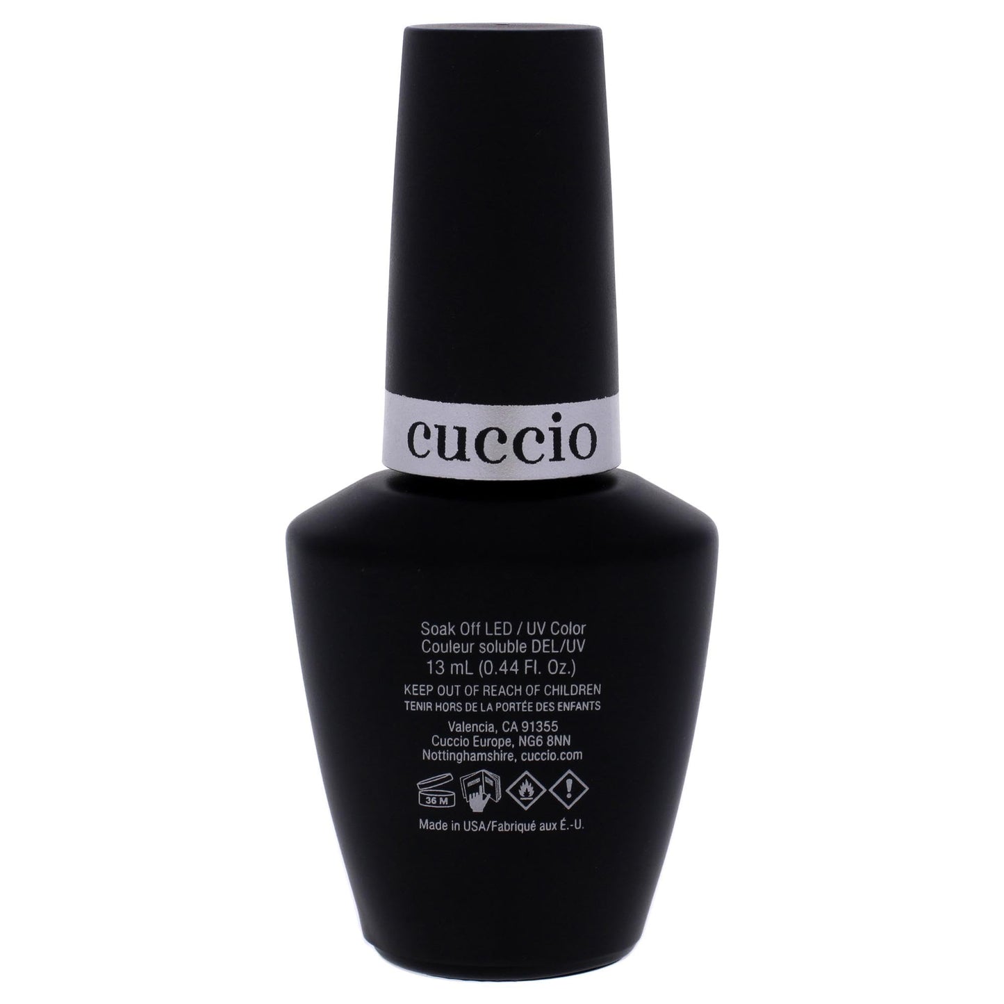 Cuccio Colour Veneer Nail Polish - Triple Pigmentation Technology - Polish Free Soak Off Gel - For Manicures And Pedicures - Full Coverage - Long
