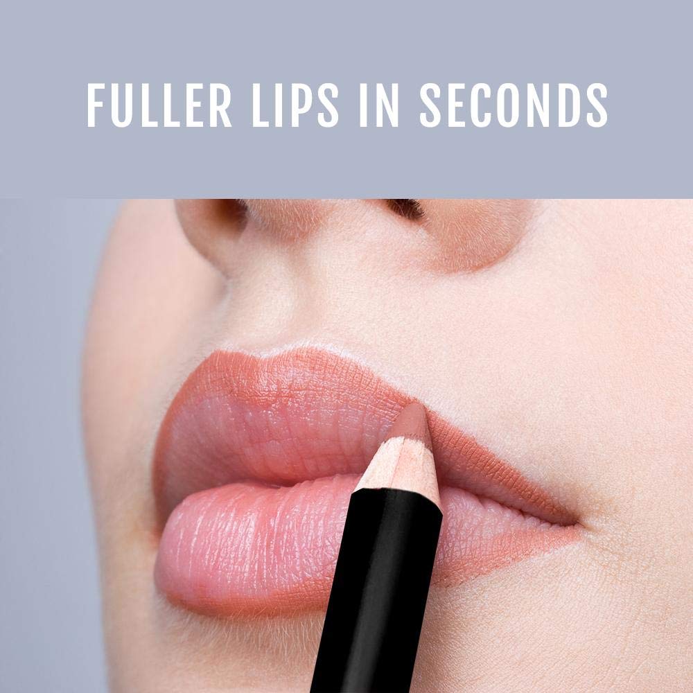 BaeBlu Waterproof Lip Liner Pencil, Natural Ingredients Chemical Free, Barely There