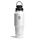 Hydro Flask 32 Oz Wide Flex Chug Cap Travel Bottle White