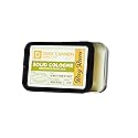 Duke Cannon Supply Co. Solid Cologne for Men Bay Rum (Citrus Musk, Cedarwood, Island Spice) - Concentrated Balm, Travel-Friendly Convenient Tin, 1.5
