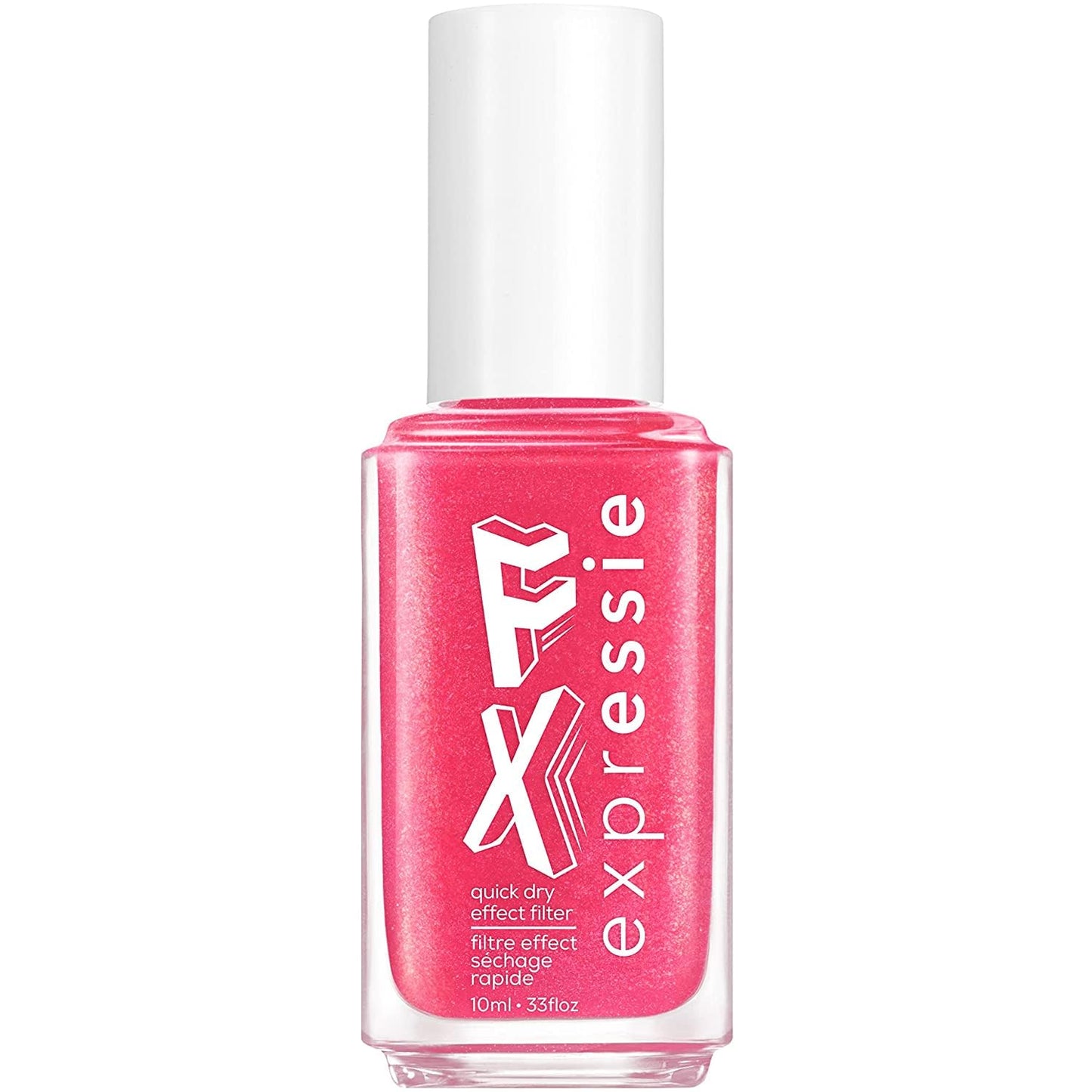 essie Expressie FX Quick-Dry Vegan Nail Polish, Red Glow Top Coat, Ethereal Glow, 0.33 fl oz Beauty & Personal Care essie