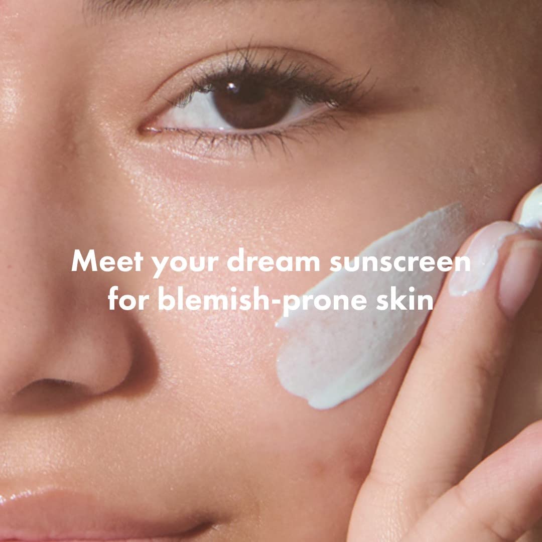 Hero Cosmetics Force Shield Superlight Sunscreen SPF 30 - Everyday Lightweight Sunscreen for Face & Acne-Prone Skin with Zinc Oxide - Fragrance Free