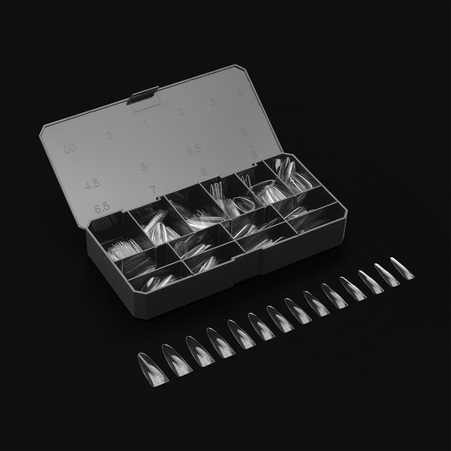 Aprés Gel-X® Almond Box of Nail Tips | 280 Gel-X Tips, Soft Tips, 14 Sizes 00-9 | Half-sizes Included (Sculpted Almond Extra Long, 280 Count) Beauty & Personal Care APRÉS
