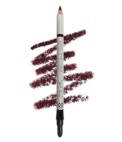 Jillian Dempsey Khol Eyeliner: Clean, Waterproof Eyeliner Pencil with Built-In Smudger for Effortless Blending - Rich Pigment, Cruelty-Free, Deep