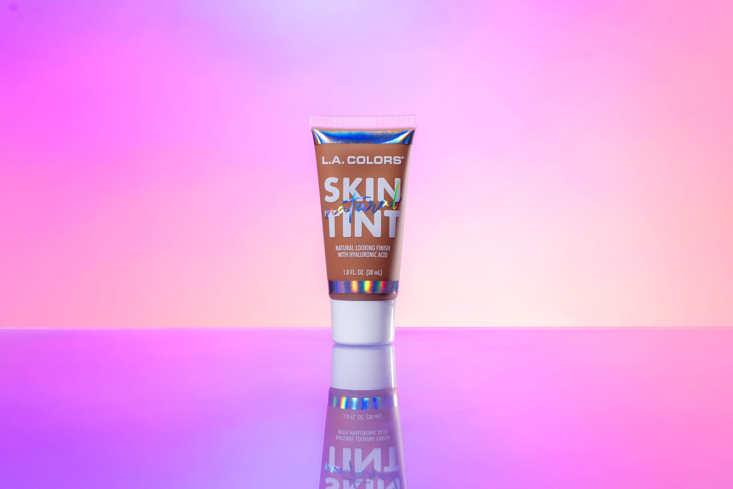 L.A. COLORS Natural Skin Tint Foundation, Chestnut CLM423