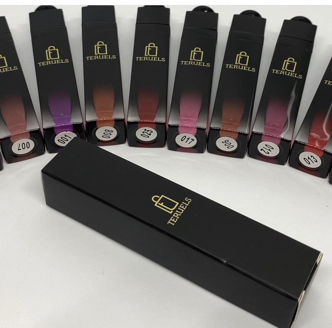 Teruels Vegan Matte Waterproof Lipstick (T, 12-Rose, 1)