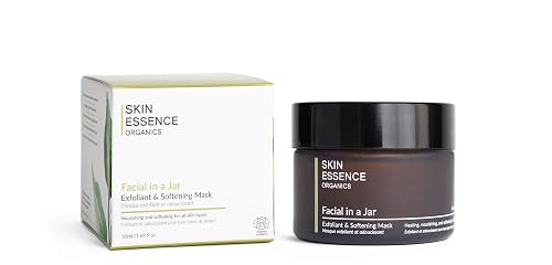 Skin Essence Organics Facial in a Jar - Exfoliant & Softening Mask - 50ml