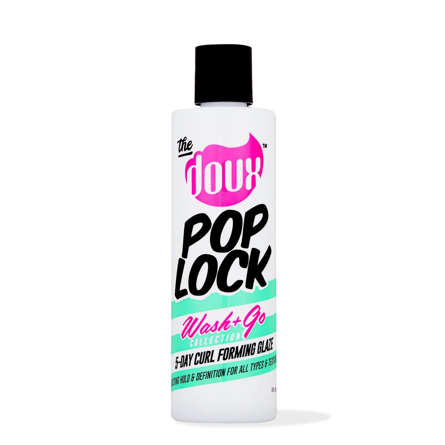 The Doux POP LOCK 5-Day Forming Glaze - Curl Enhancing Hair Products - Contains Honey and Argan Oil - Curl Products for Hold, Shine, and Anti-Humidity