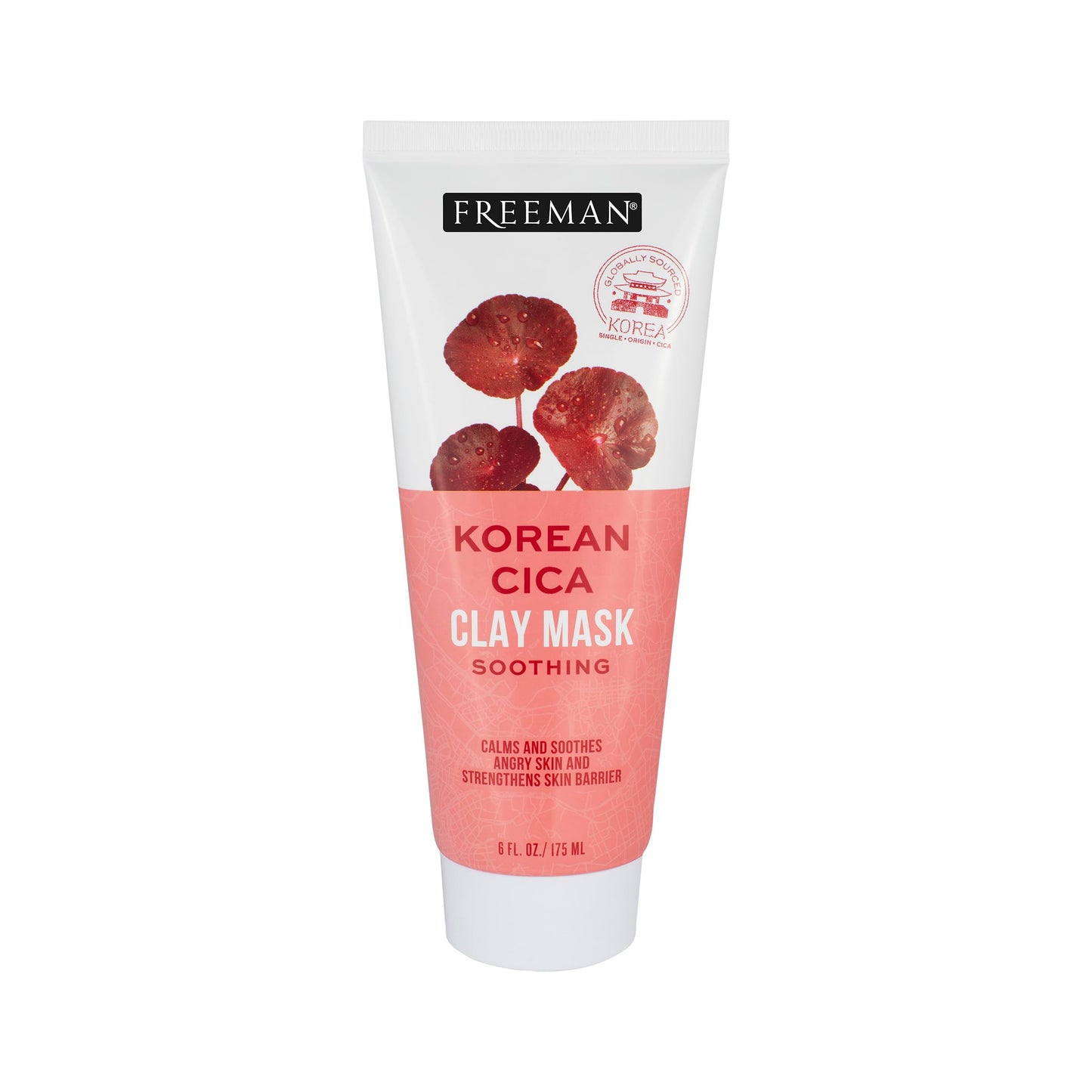 Freeman Exotic Blends Soothing Korean Cica Clay Facial Mask, 6 fl.oz./ 175 mL Tube