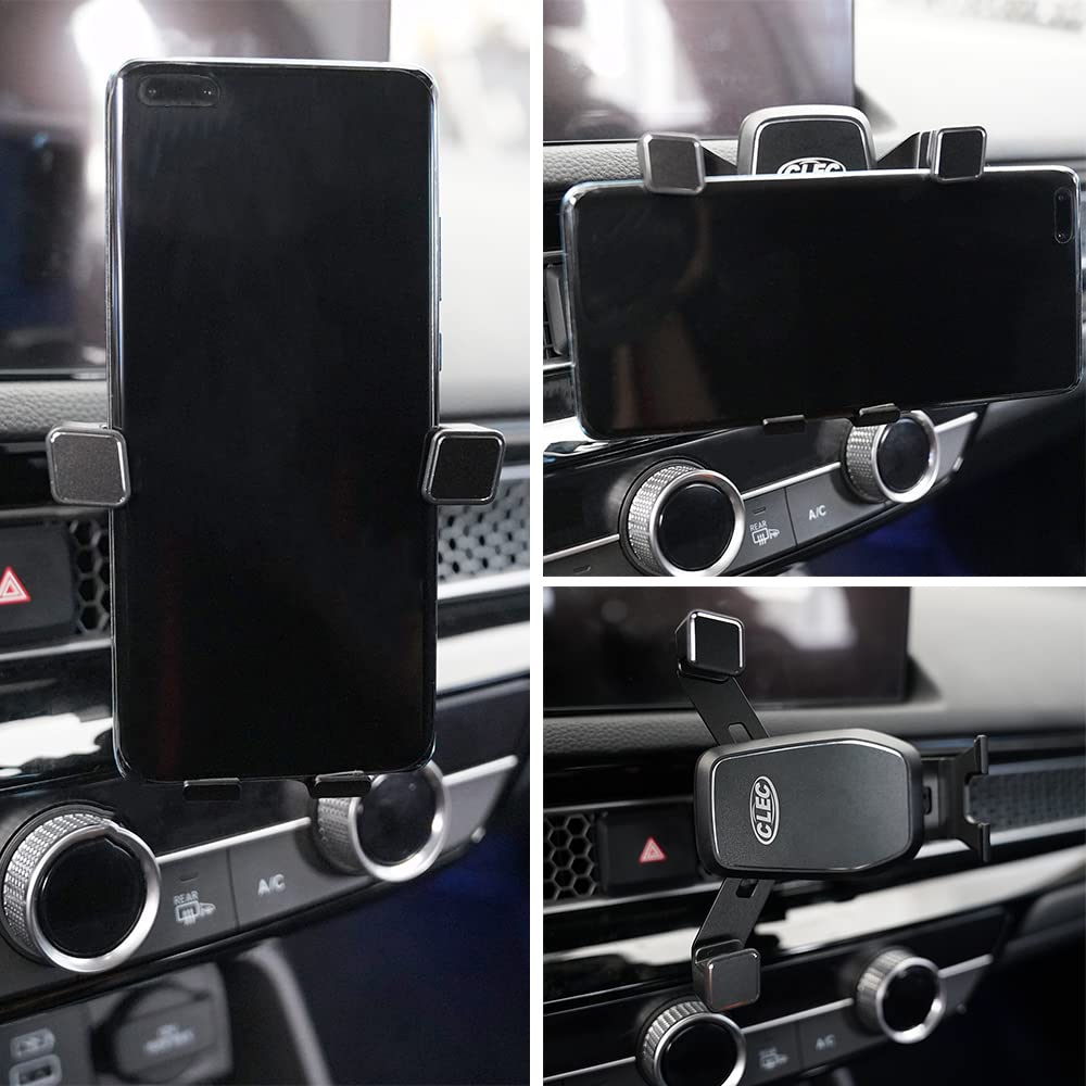 Zchan Car Phone Mount Fit for Toyota Highlander 2020-2025(NOT Grand Highlander/Platinum),Big Phone Friendly,Phone Holder Stand in Air Vent,Customized…