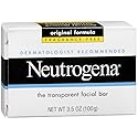 Neutrogena The Transparent Facial Bar Original Formula, Fragrance Free 3.50 oz (Pack of 5)