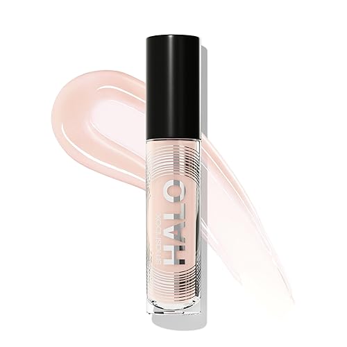 Smashbox Halo Plump + Glow Lip Gloss | Non-Sticky, Hydrating, Plumping Lip Gloss with 6-Hour Shine | Hyaluronic Acid and Vitamins C+E, 0.14 Fl Oz