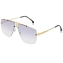 Carrera Unisex Sunglasses Style 1016/S Gold Blck_ Grey Ms Slv
