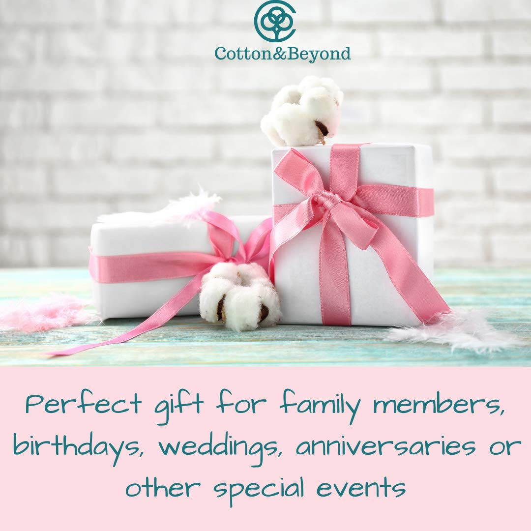 C&B Women's Wrap Towel - 100% Organic Turkish Cotton Adjustable for Spa Gym Pool w Pocket (White)