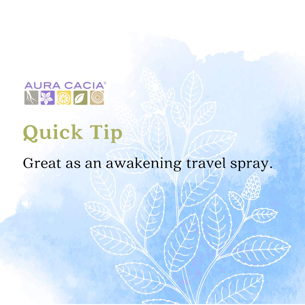 Aura Cacia Room and Body Mist, Refreshing Peppermint, 4 Fluid Ounce