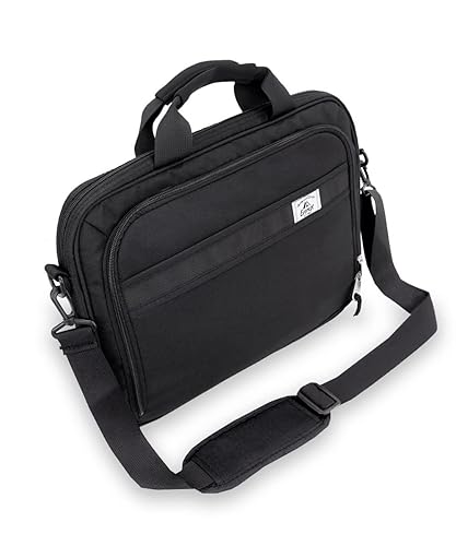 Everest Slim Briefcase, Black, One Size