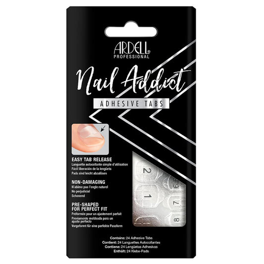 Ardell Professional Nail Addict, Adhesive Tabs, Easy Tab Release, Non-Damaging, Pre-Shaped for Perfect Fit, Strong Nail Glue, Alternative for Press-On Beauty & Personal Care Ardell