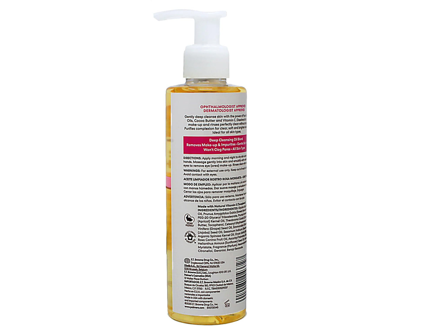 Palmers Cocoa Butter Skin Therapy Cleansing Oil 5 oz. Pump by Palmers