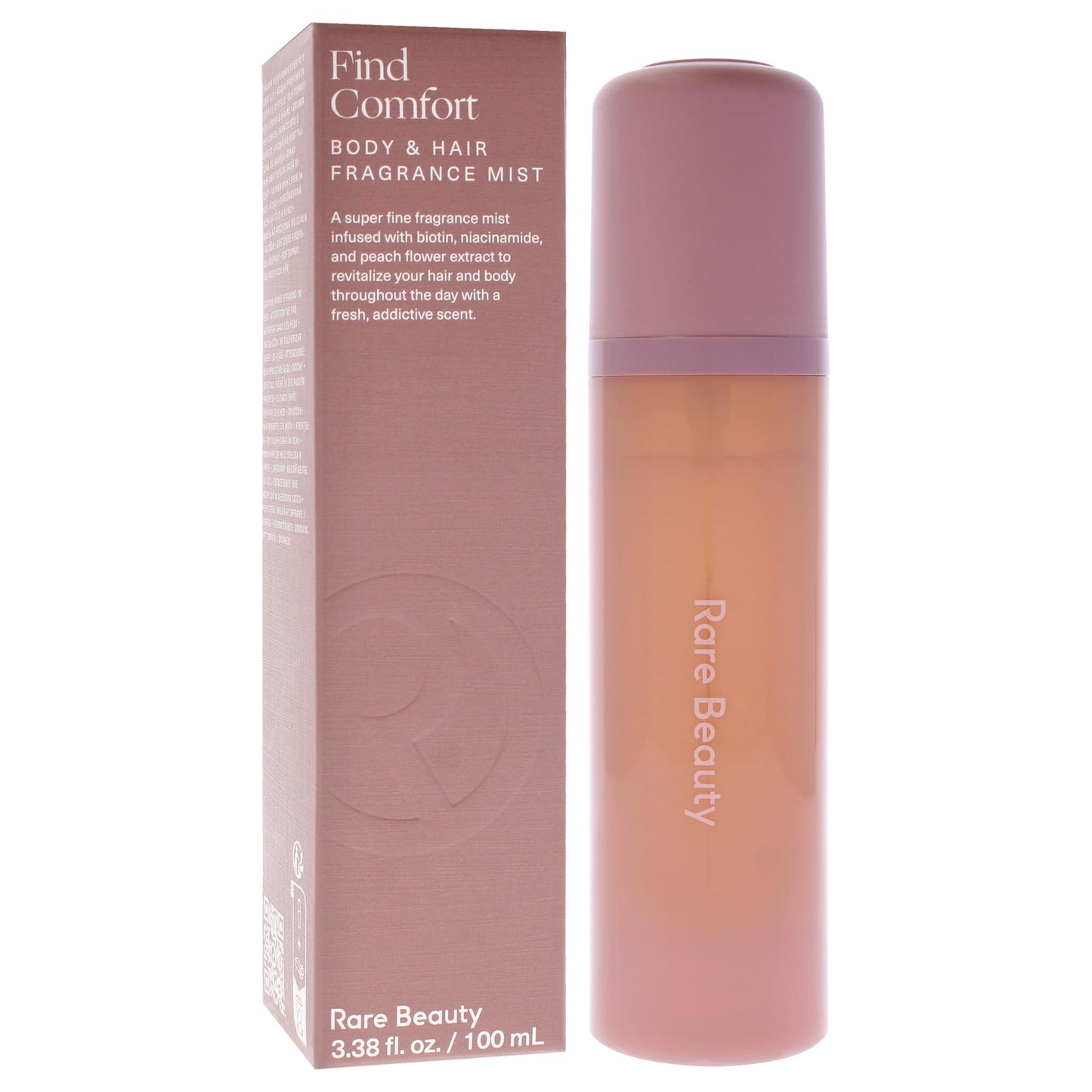 Find Comfort Body and Hair Fragrance Mist by Rare Beauty for Women - 3.38 oz Mist