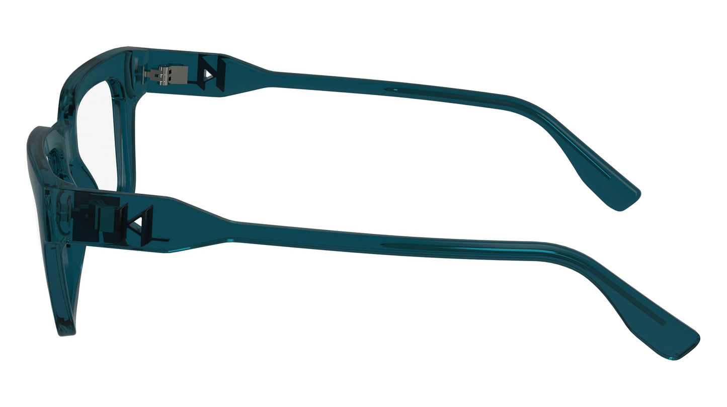 Karl Lagerfeld Unisex Sunglasses, 400 Blue, 52