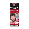 Restoria Grey Reducing Cream for Men - Hair Cream for Restoring Natural Hair Colour Gradually, Up to 100% Grey Coverage - Vegan, 100ml