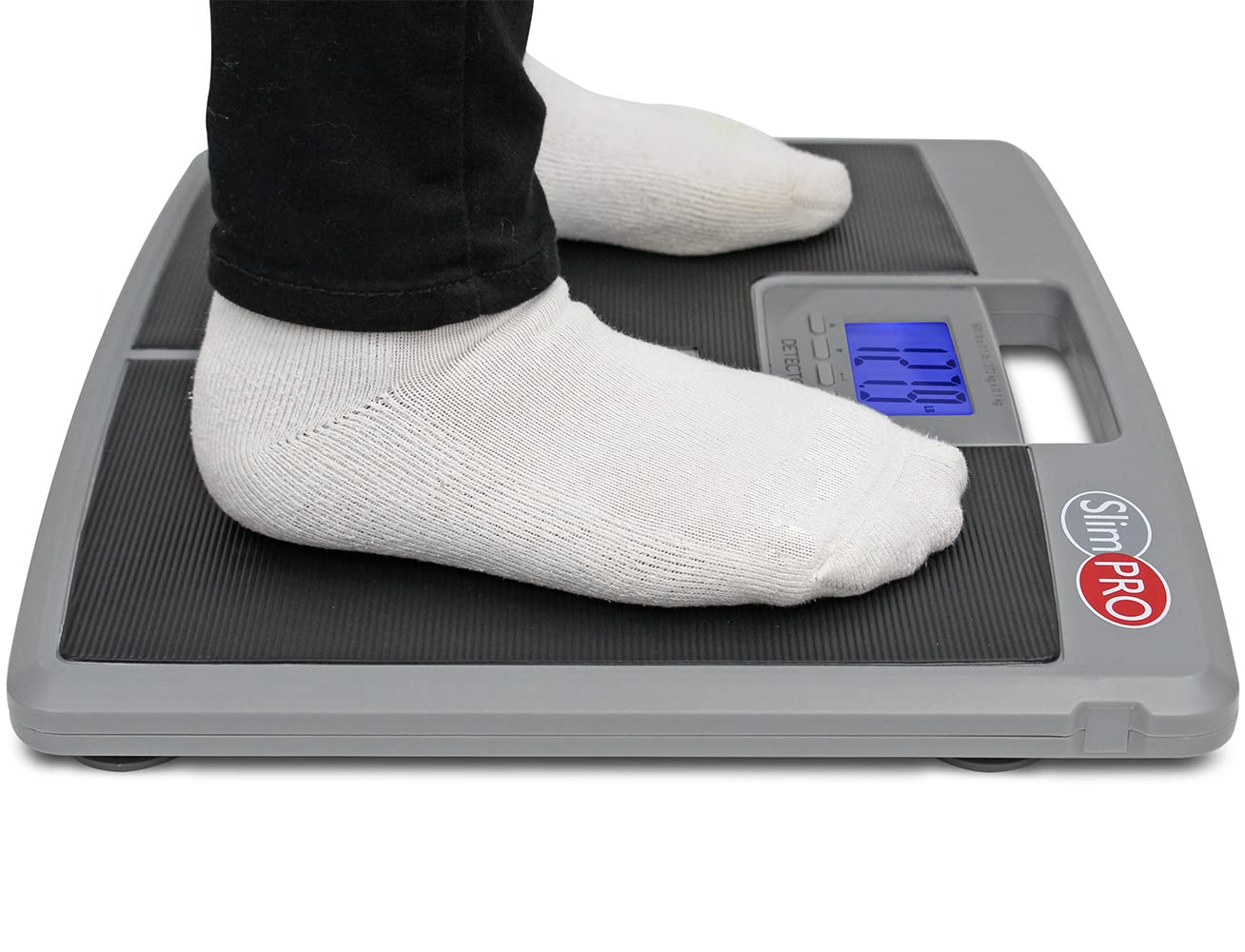 Detecto SlimPro Portable Electronic Home Bath Weigh Scale