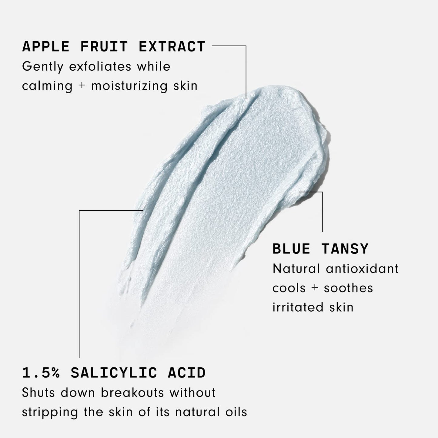 Versed Keep The Peace Calming Cream Cleanser 4 oz – Gentle Foaming Face Wash with Salicylic Acid, Reduces Blemishes, Non-Drying & Vegan