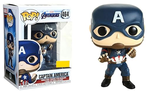 MARVEL AVENGERS: ENDGAME POP! CAPTAIN AMERICA VINYL BOBBLE-HEAD EXCLUSIVE
