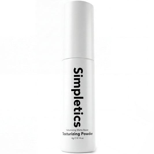 Simpletics Texturizing Powder 4g - All Natural, 4 Ingredient Nourishing Formula with Rice Starch - Chemical Free - Gives Volumized, Texturized, Matte
