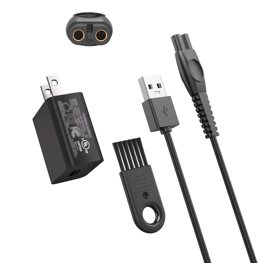 Superer 5V Fast Charger for Philips Norelco One Blade 360 QP2724 QP2834, Wet&Dry Series 2000 2400, MG7910 MG5910 MG9510 MG9520 MG9525, QP4631 QP6552 Beauty and Personal Care Superer Default Title