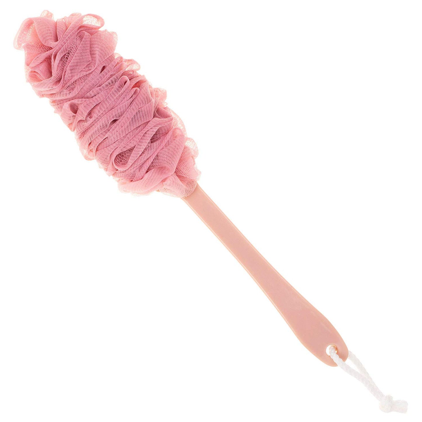 Arswin Back Scrubber for Shower,Loofah Long Handle Bath Body Brush,Soft Nylon Mesh Sponge for Shower,Loofah On a Stick for Men Women,Exfoliating Scrub