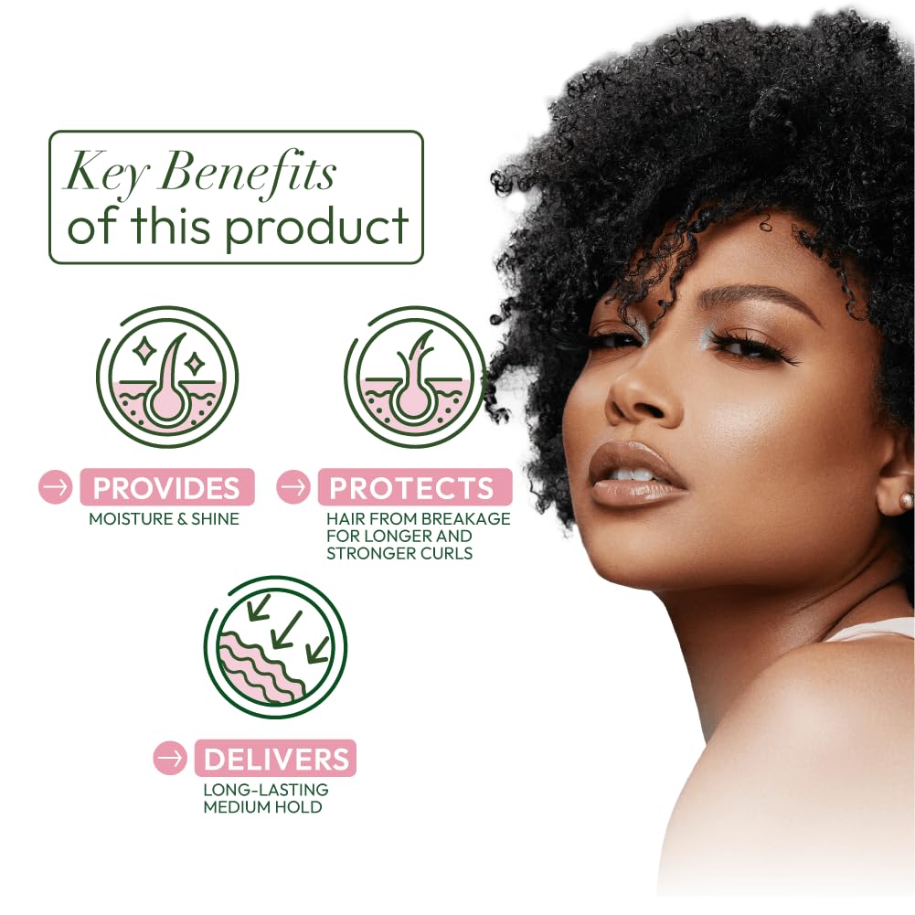 ORS Olive Oil Curlshow Curl Creator Infused with Collagen & Avocado Oil for Strength & Length (16.0 oz)
