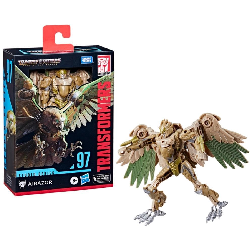Transformers Studio Series Deluxe Class 97 Airazor Toy, Rise of The Beasts, 4.5-Inch, Action Figure for Boys & Girls Ages 8 and Up