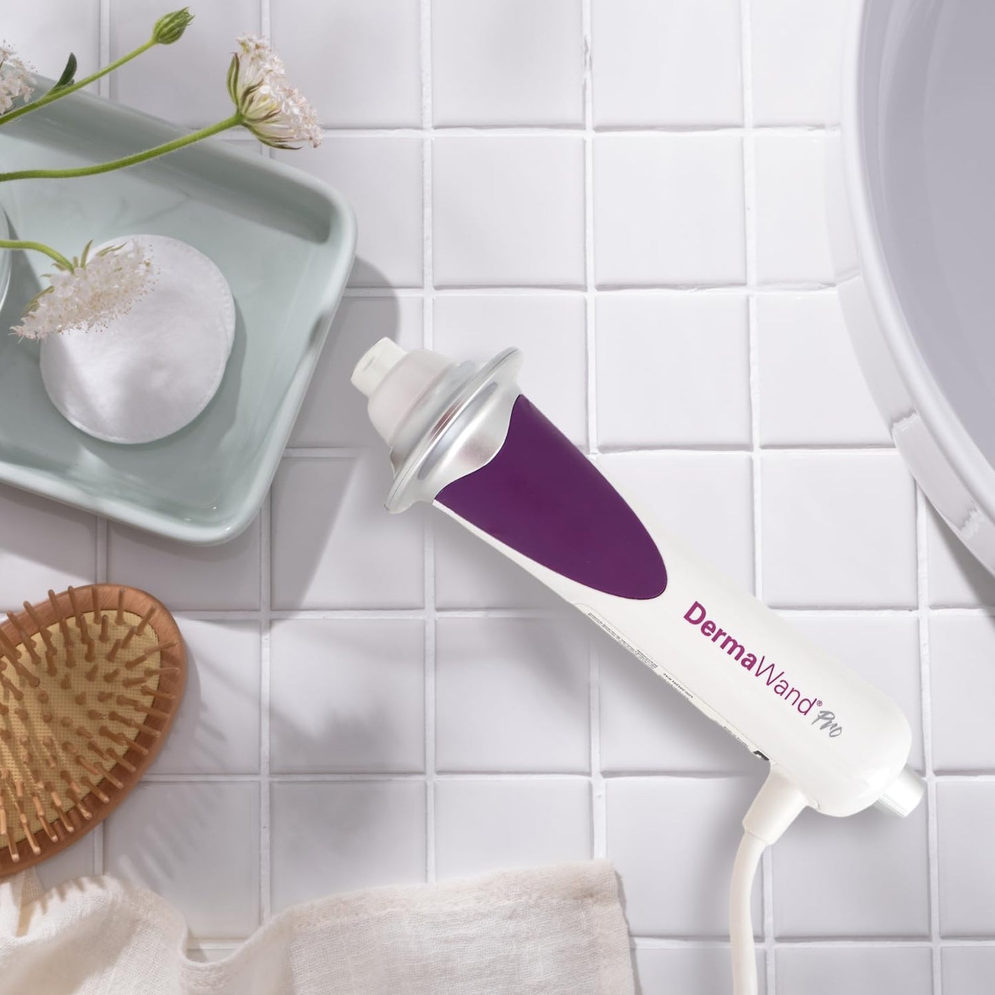 Derma Wand Pro Anti-Aging System - Portable Handheld Skincare Therapy Machine - Extra Strength