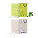 T.Taio Esponjabon Soap Sponge 2-Pack- Cleansing Shower Scrubber & Bath Wash Scrub - Massage & Lather Foot, Elbow, & Face - Bathroom Accessories