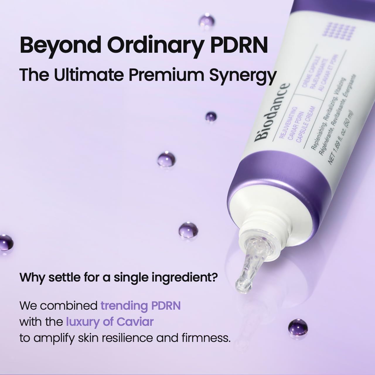 BIODANCE Rejuvenating Caviar PDRN Capsule Cream, Hydrating Face Moisturizer with Caviar Salmon DNA PDRN, Korean Skin Care, Self Care Gifts for Women | Beauty and Personal Care BIODANCE