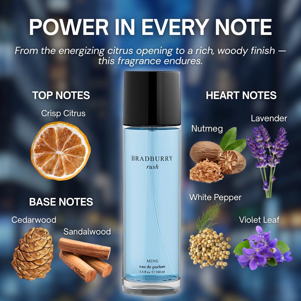 Sandora Fragrances Perfume for Men -INSPIRED by A WORLD RENOWNED MEN’S PERFUME - Artemisia, Violet Leaf, Nutmeg, Vetiver - Fresh, Spicy, Elegant