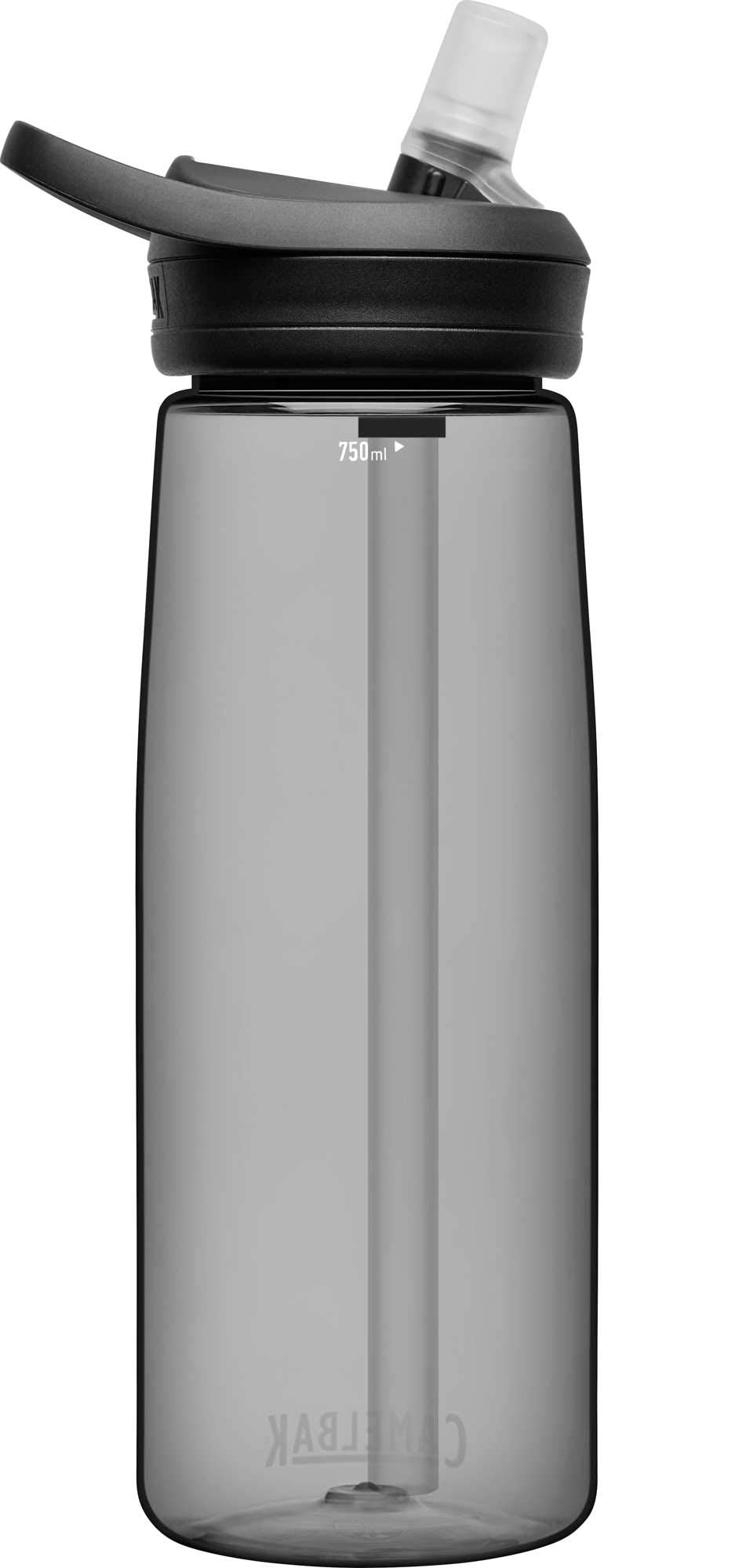 CamelBak eddy+ BPA Free Water Bottle, 25oz, Charcoal