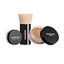 bareMinerals Original Get Started Kit 3-Piece Mineral Makeup Set, Medium Tan, Vegan, Cruelty-Free & Dermatologist-Tested