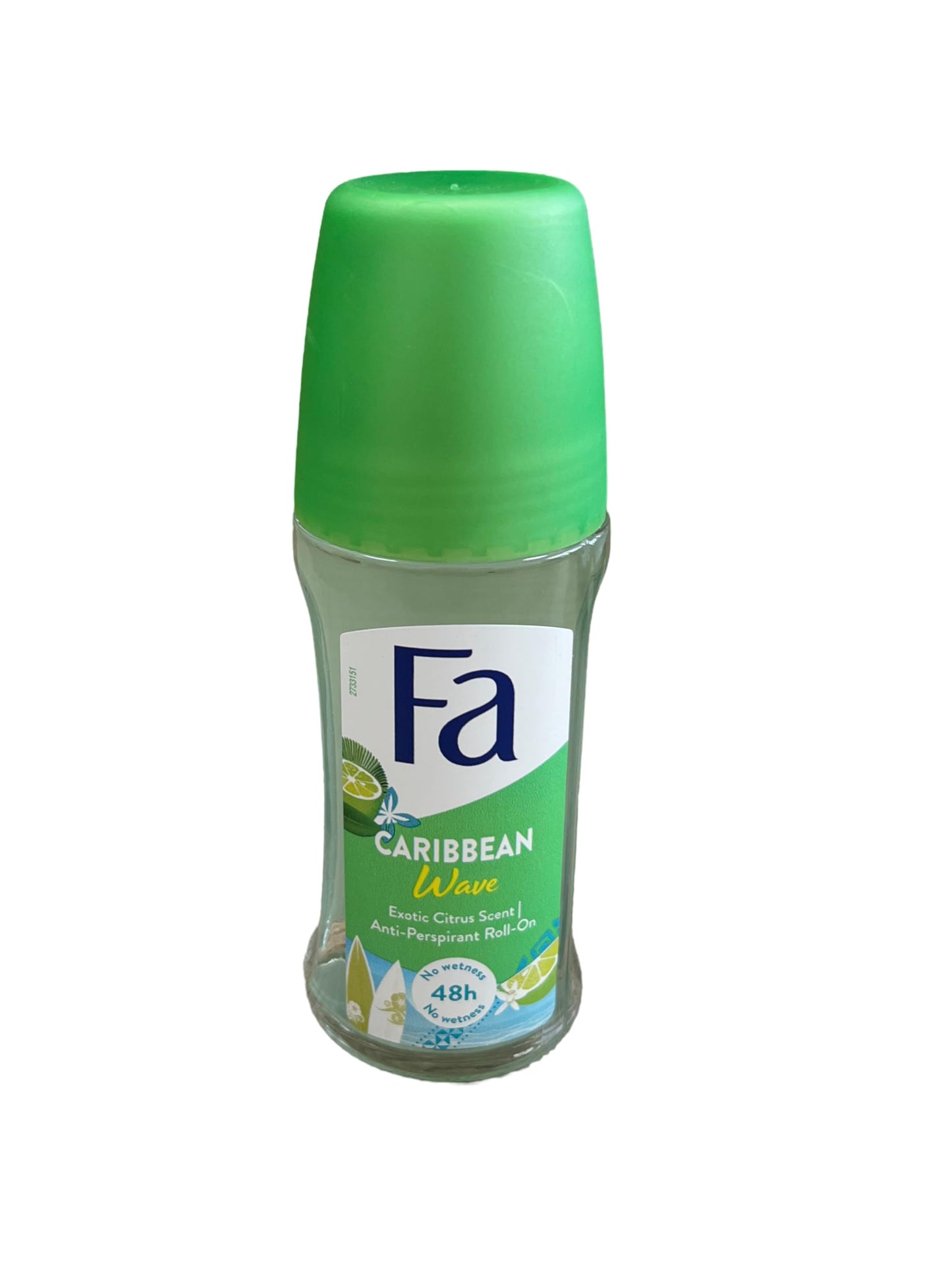 Fa Deodorant 1.7 Ounce Roll-On Caribbean Lemon (50ml) (3 Pack) Beauty and Personal Care Fa