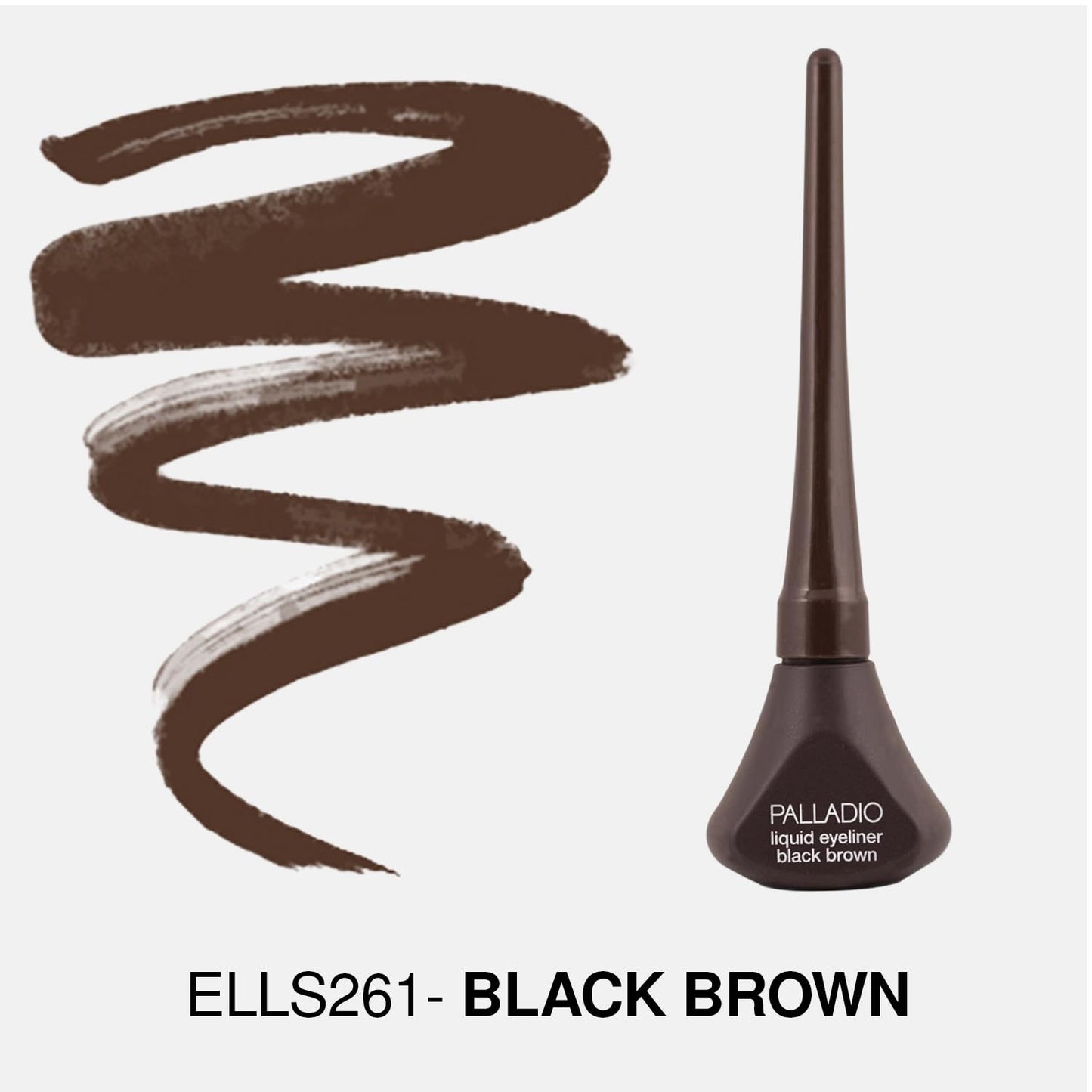 Palladio Liquid Eyeliner, Highly Pigmented and Waterproof Eyeliner, For Intense Eye Definition, Smear-proof Eyeliner Liquid, Includes Easy Grip Wand
