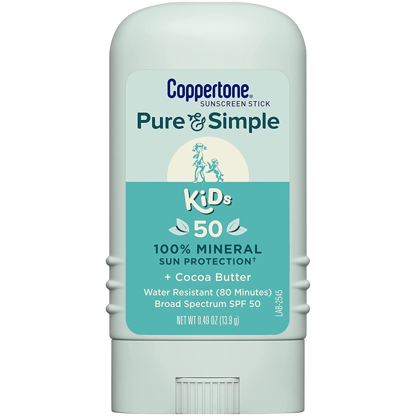 Coppertone Kids Sunscreen Stick Broad Spectrum SPF 50.46 Ounces Each (4)