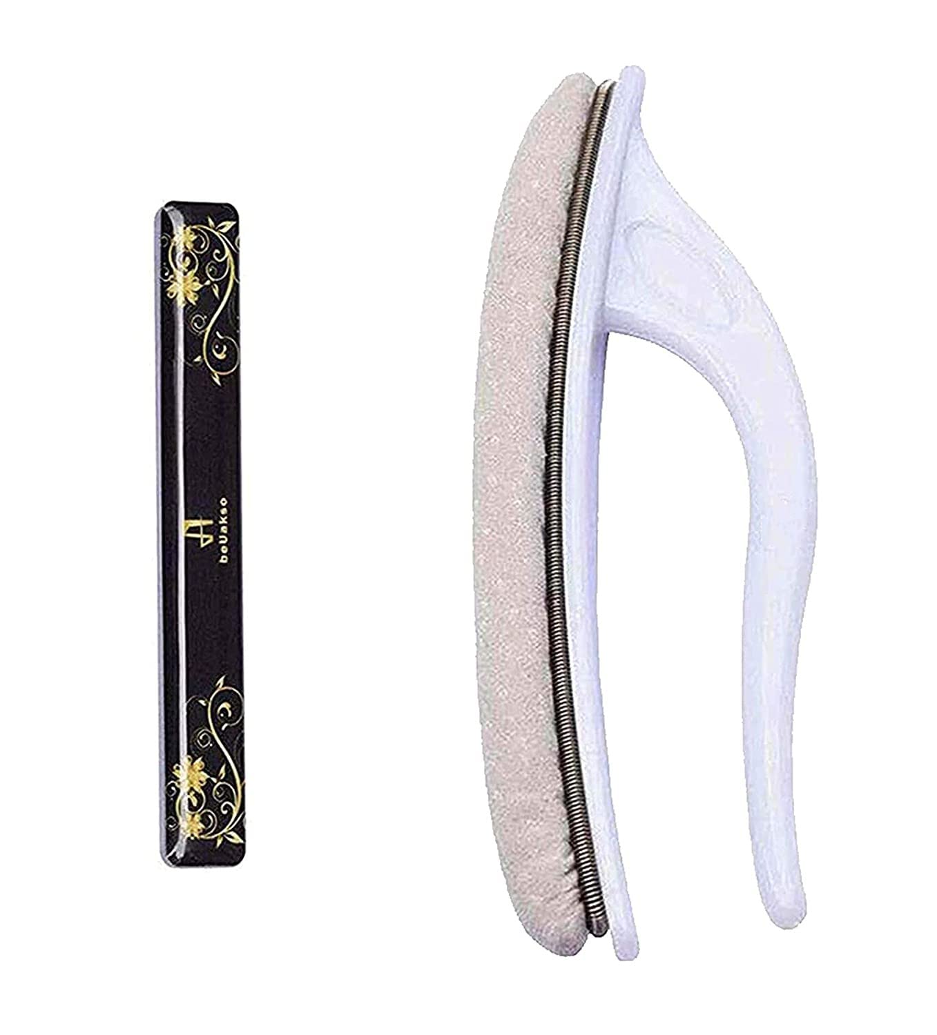 Best Washable Nano Glass Nail File with Case and Chamois Buffer for Nail Wax Cream beUakso Premium Upgrade Nail Buffer and Shine Kit For Natural
