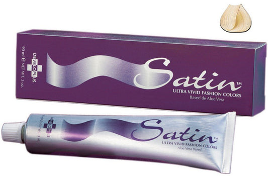 Satin Ultra Vivid Fashion Colors, 10G Ultra Light Golden Blonde Hair Dye, 3 oz., Gold Series Permanent Hair Dye, Made with Soy Protein and Aloe Vera Beauty & Personal Care Developlus