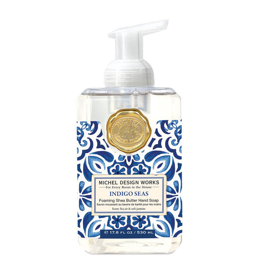Michel Design Works Foaming Hand Soap, Indigo Seas