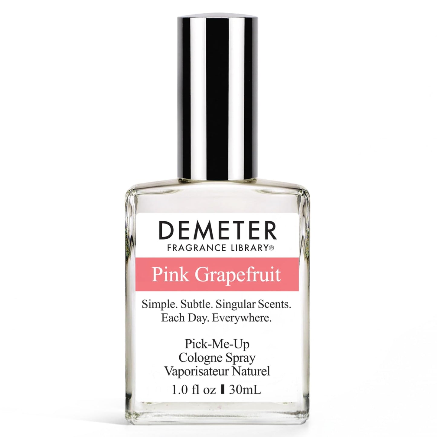 DEMETER Natural Perfume Spray Cologne for Women, Pink Grapefruit, 1 oz